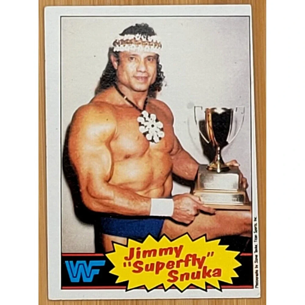 1985 TOPPS WWF JIMMY 